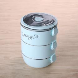 愛(ài)心大號(hào)三層不銹鋼便