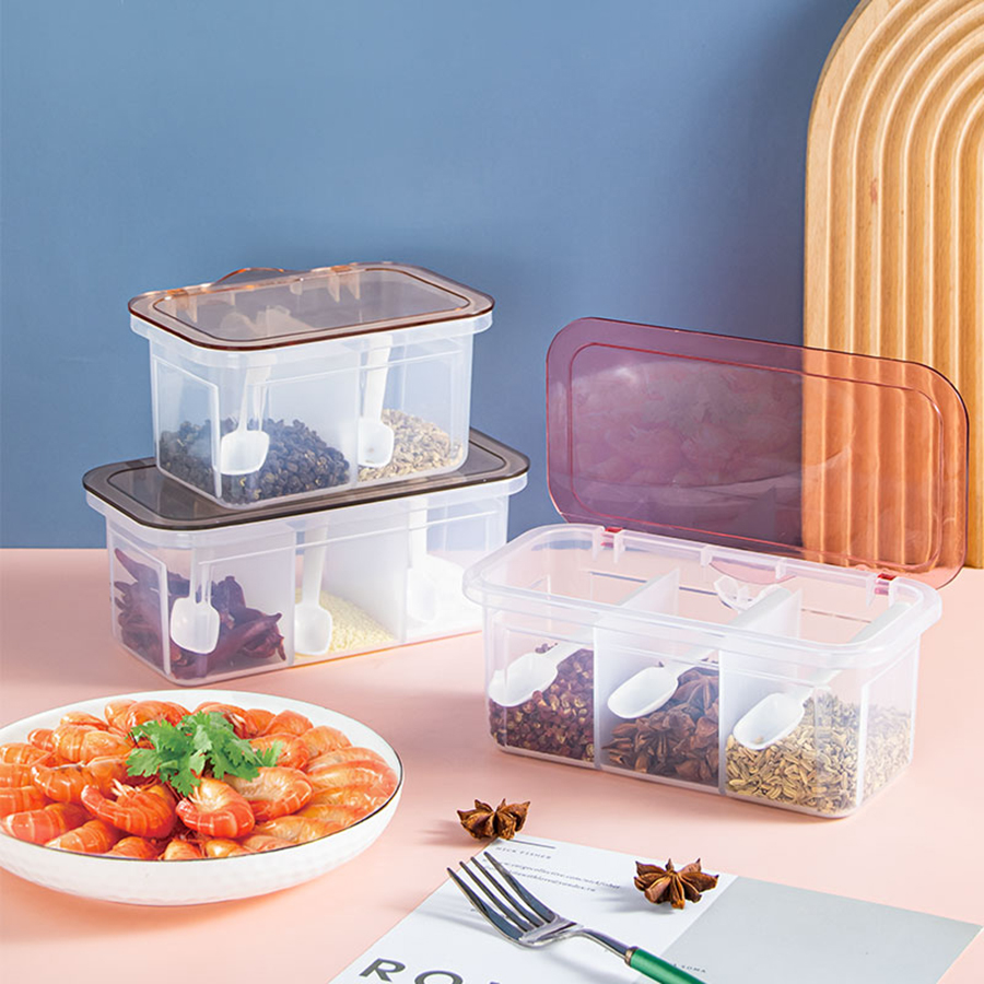 怡美調味盒(兩格/三格