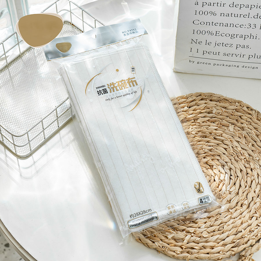 銅纖抗菌洗碗布4條裝
