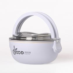 心形竹纖維大號便當(dāng)盒