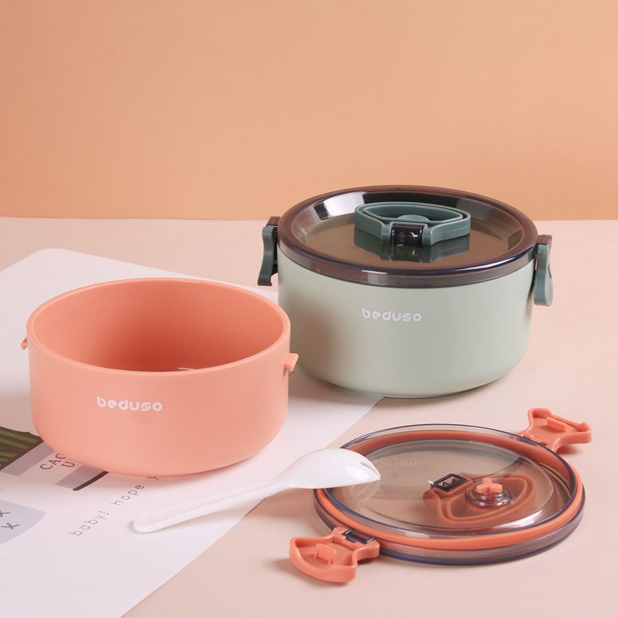 可伊圓形便當(dāng)盒(中號(hào)/