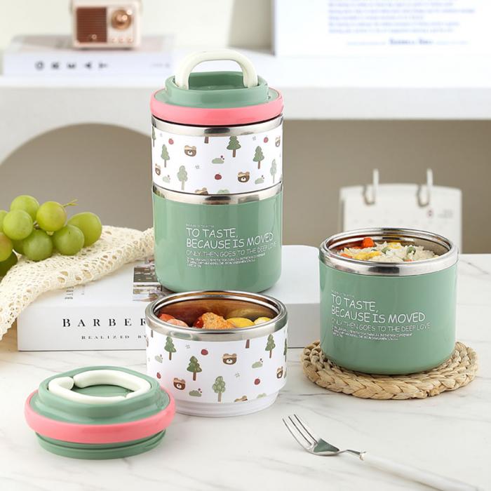 雙層保溫便當盒(二層)