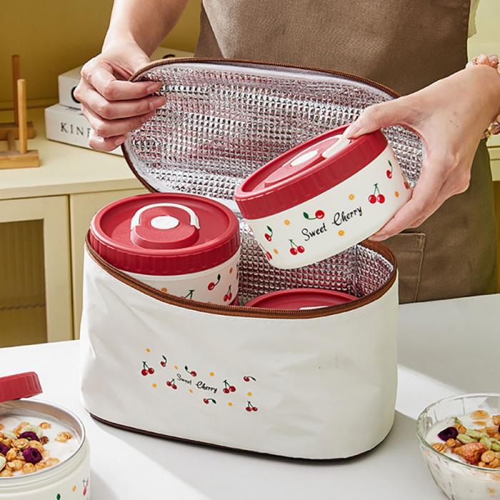 櫻桃，湯罐304內(nèi)膽二層/