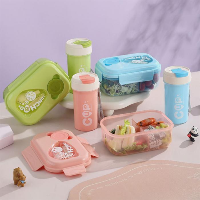 滴水三格套裝飯盒(飯