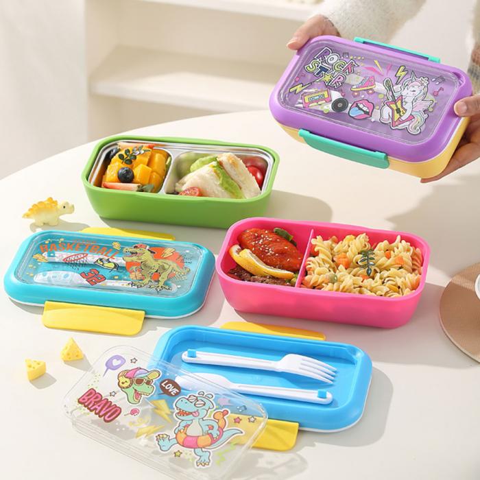 星樂卡通便當盒PP款75