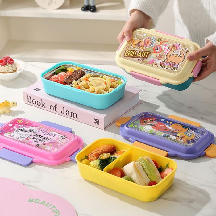星樂卡通便當盒PP款二
