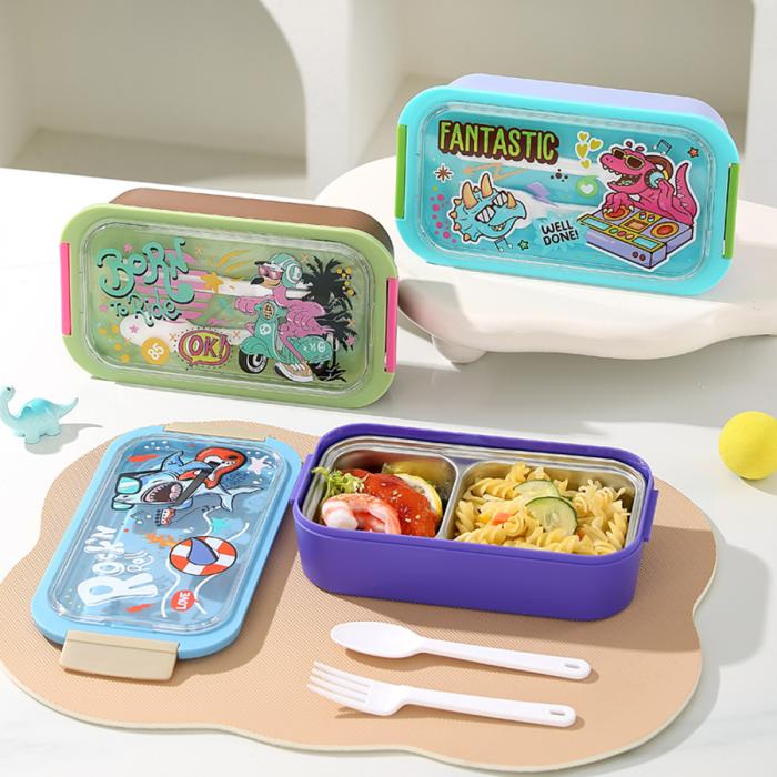 星樂卡通便當盒PP款75